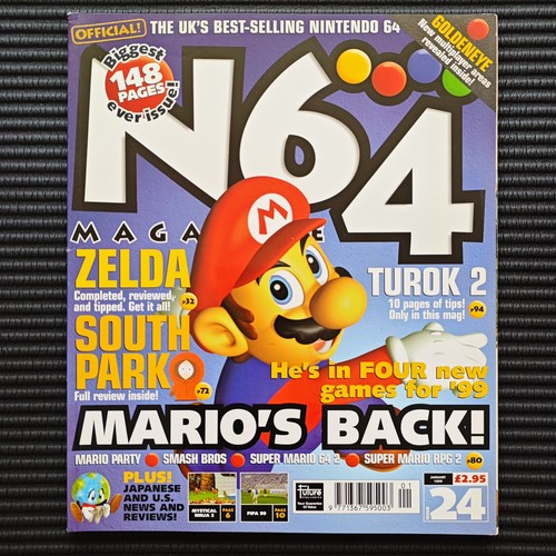 N64 magazine issue january - magazine, 24
