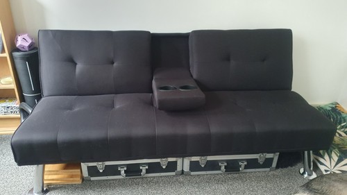 Clic clac sofa bed - clac, black