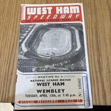 West Ham V Wembley - Vintage