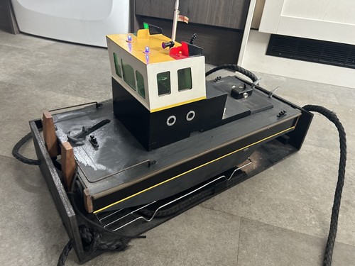 Handbuilt remote control tug - handbuilt,