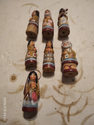 Nativity scene lot painted - nativity,