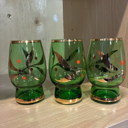 Green bohemia crystal liquor - 3,