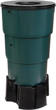 200L Water Butt Kit Green HDPE Rainwater Tank Easy Install Sturdy Design