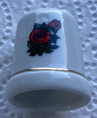 Collectible ceramic thimble