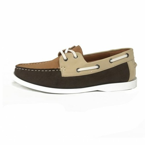 Men faux leather lace up - faux,