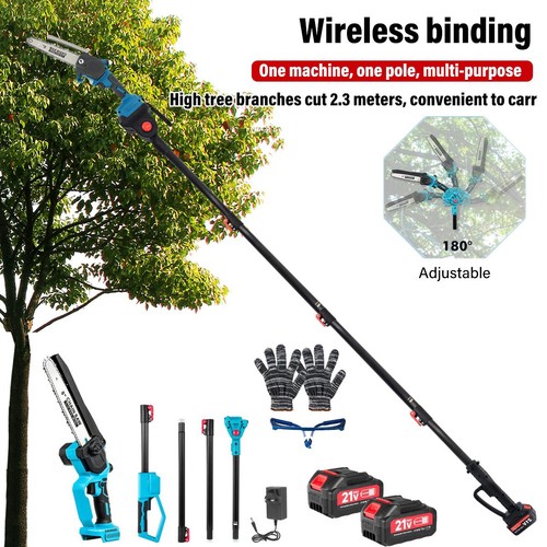 Cordless pole chainsaw - 2,