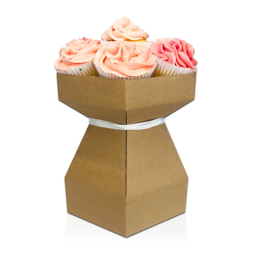Cupcake bouquet box kit - cupcake,