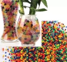 50000 Water beads ball Multicolour Orbeez Decorative Vase Filler Crystal (UK)