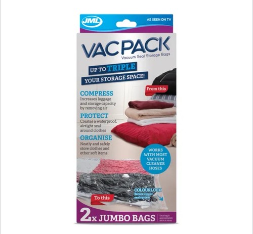 Jml vacpack storage bags - vacpack,