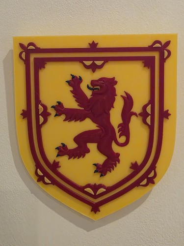 Royal banner scotland - scotland, wall