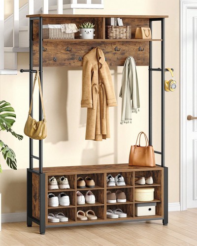 Coat rack shoe storage hall - shoe,