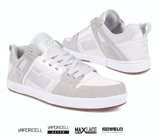 Dvs comanche grey white - grey,