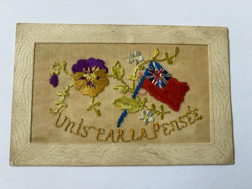 Ww1 silk postcard - ww1,