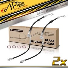 A-Premium 2x Front Brake Hoses for Mazda MX-5 Mk III NC 2005-2014 1.8 2.0 RWD