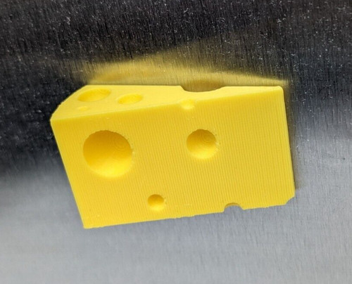 Swiss cheese style magnet - swiss,