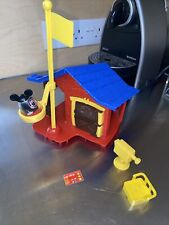 RARE RED Vintage  1970’s Weebles Disney Mickey Mouse Club House