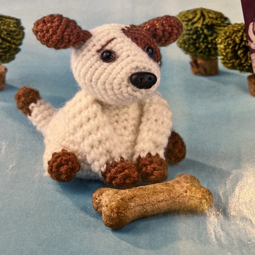 Puppy love crochet pattern toy - love,