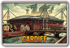 FRIDGE MAGNET - CARDIFF -
