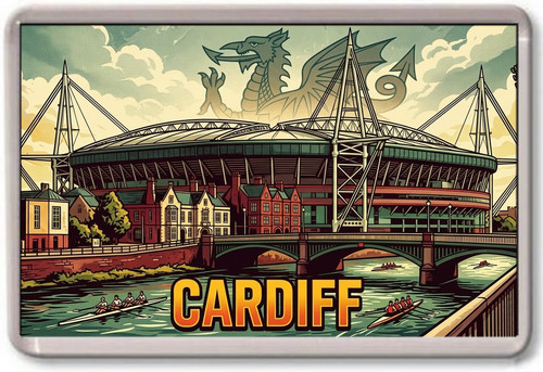 Fridge magnet cardiff - fridge,