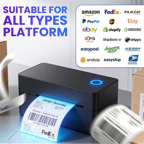 Shipping label printer - label, 4x6