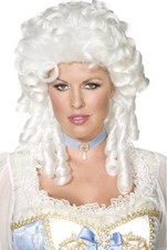 BAROQUE WIG IN WHITE - PERIOD