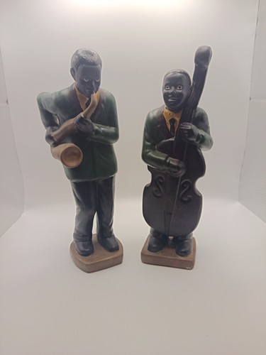 Vintage jazz band figurines - vintage,