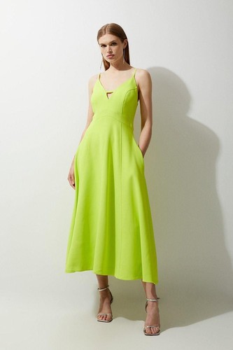 Karen millen line midi - millen, dress