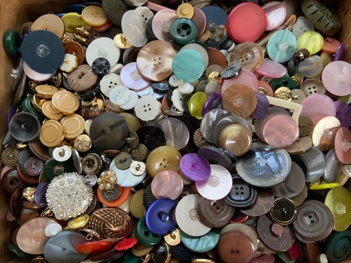 Antique and vintage - and, buttons