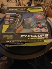 SpyNet Eyeclops TV Video Microscope by Jakks Pacific FREE POSTAGE
