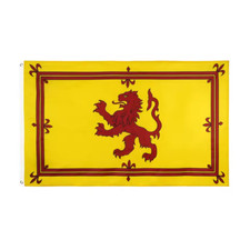 SCOTLAND LION RAMPANT FLAG 5FT x 3FT SCOTTISH OUTDOOR BANNER YES INDEPENDENCE