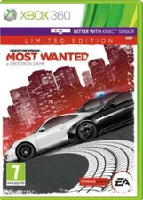 Need For Speed Most Wanted (Microsoft Xbox 360 2012) Video Game Amazing Value