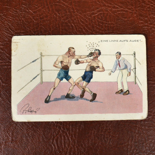 Postcard comic early 1900s - postcard, comic,