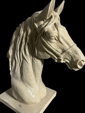 Elegant Horse Head Statue