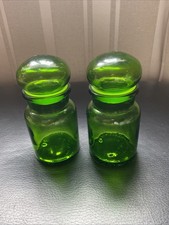 Vintage belgian green glass - vintage,