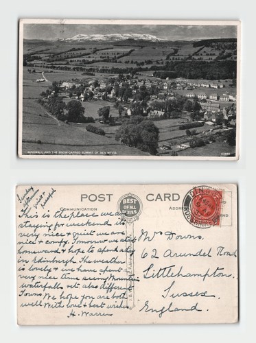 Postcard dingwall and - postcard,