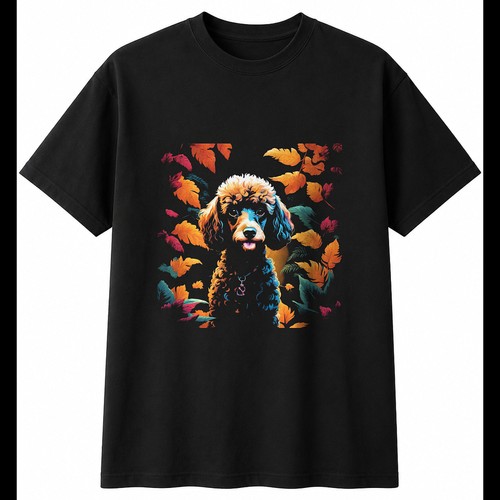 Miniature poodle nature - in,