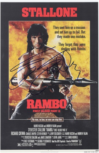 Sylvester stallone rambo first - stallone,