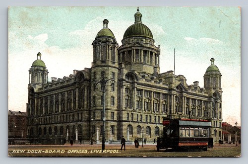 Postcard liverpool new - liverpool,