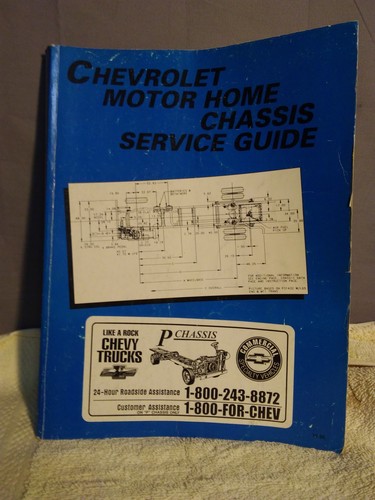 Chevrolet motor home chassis - chevrolet,