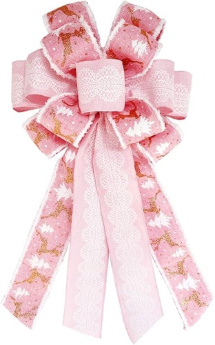 Christmas tree topper - tree, bows