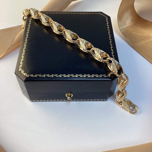 9ct yellow gold - yellow, bracelet