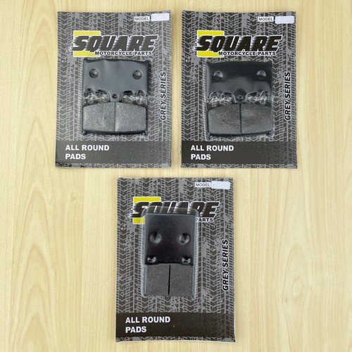 Front rear brake pads - front, &