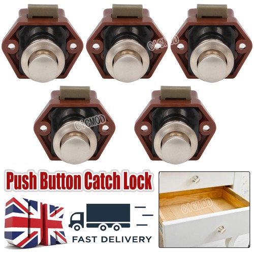 Push button latch catch - push,