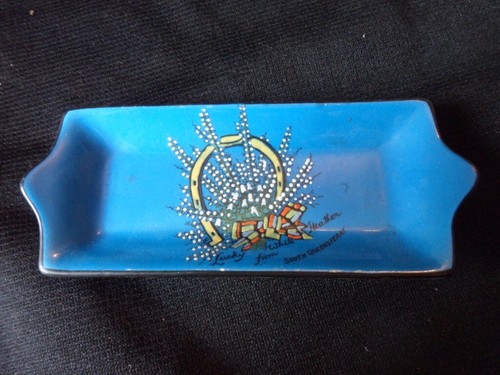 Carlton ware crested pin dish - carlton,