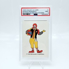 1996 McDonalds #1 Ronald