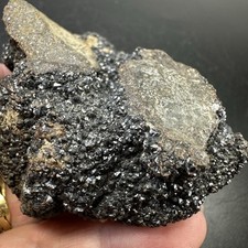 Sphalerite Crystals On Matrix