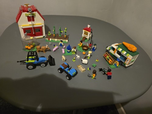 Lego city massive - lot, barn