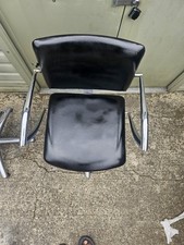  Black Hydraulic Salon Chairs – Swivel Hairdressing Styling Chairs