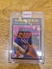 Topps Project70® Card 42 - 1971 Don Mattingly by Futura - Artist Proof #42