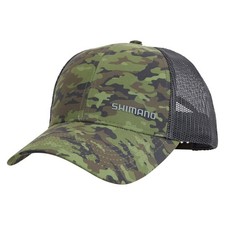 Shimano Moss Camo Trucker Cap